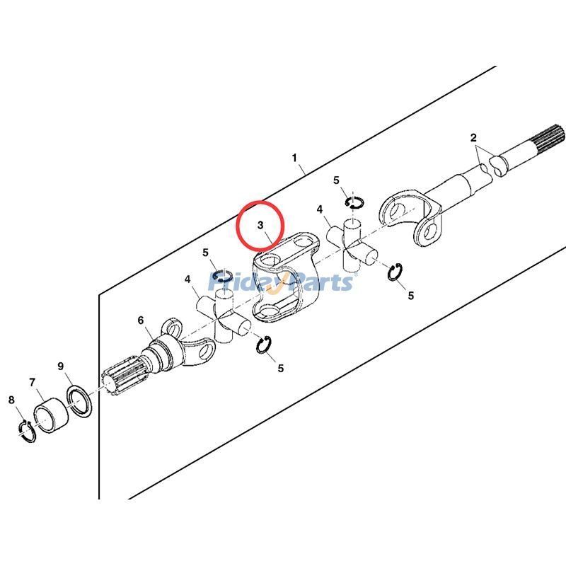 FridayParts Universal Joint