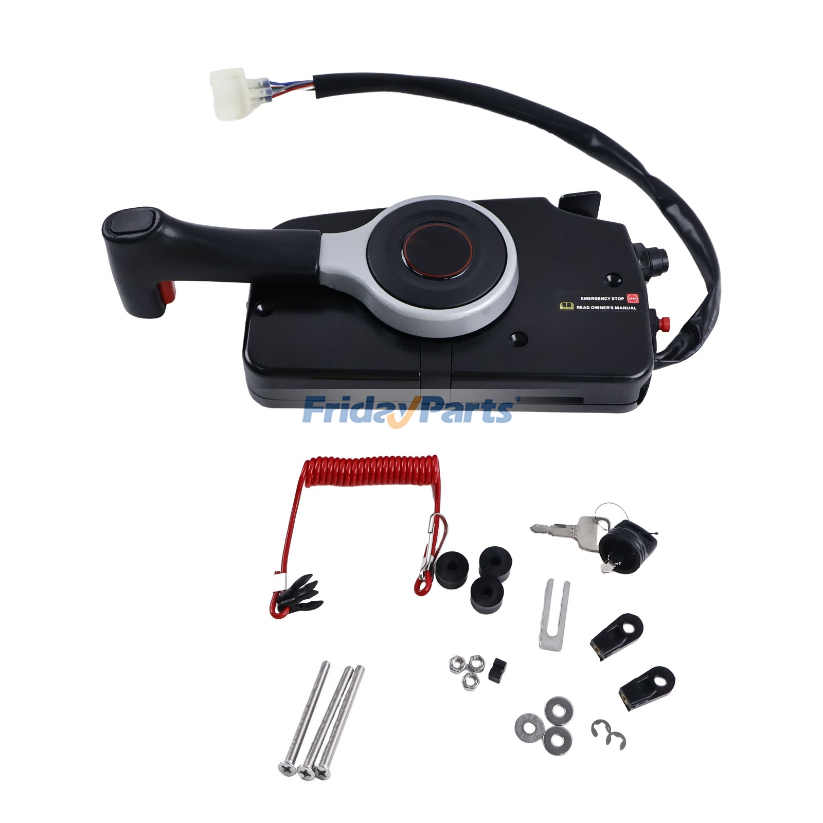 Universelle Fernbedienung 67200-94J20 für Suzuki Außenbordmotoren 15 PS, 20 PS, 25 PS, 9,9 PS, DF15, DF25, DF25A, DF30, DF30A, DF40, DF50, DF8A, DF9.9, DF9.9A