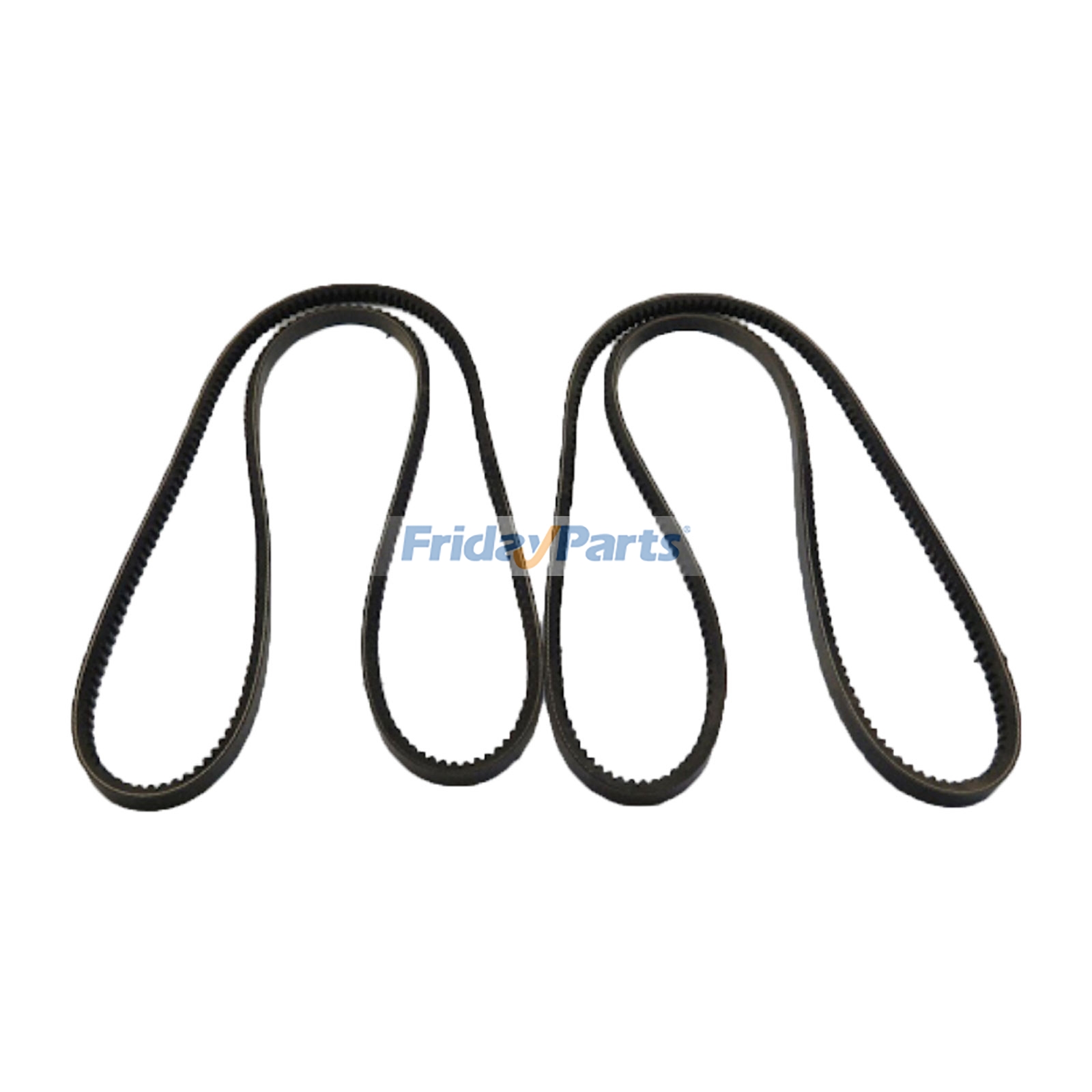 2 Pieces V-Belt 9L-6130 for Caterpillar CAT Engine 1150 1160 3208 3408 Tractor D9R Compactor PS-500