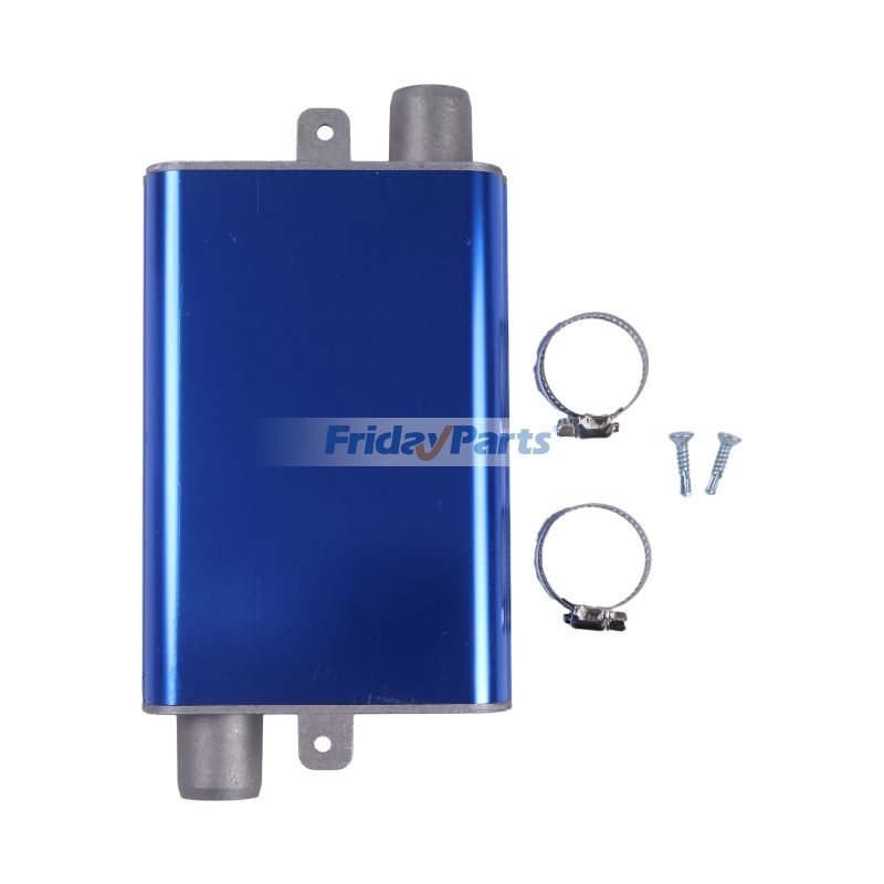 Silenciador de tubo de escape mejorado de 24 mm para calentador Eberspacher Airtronic D4 D4S D1LC D3LC D5LC de FridayParts