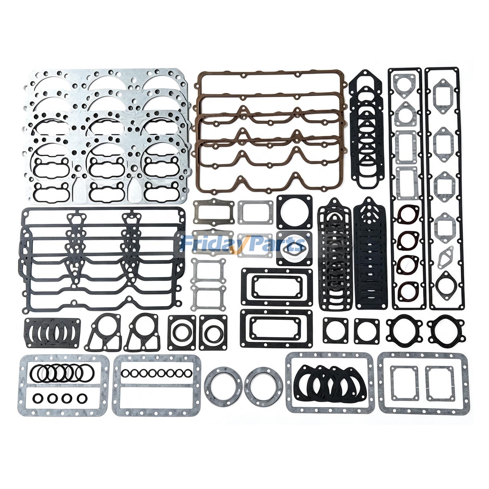 Upper Engine Head Gasket Set 3803697 3801406 for Cummins Engine V28 VTA28 VTA 1710