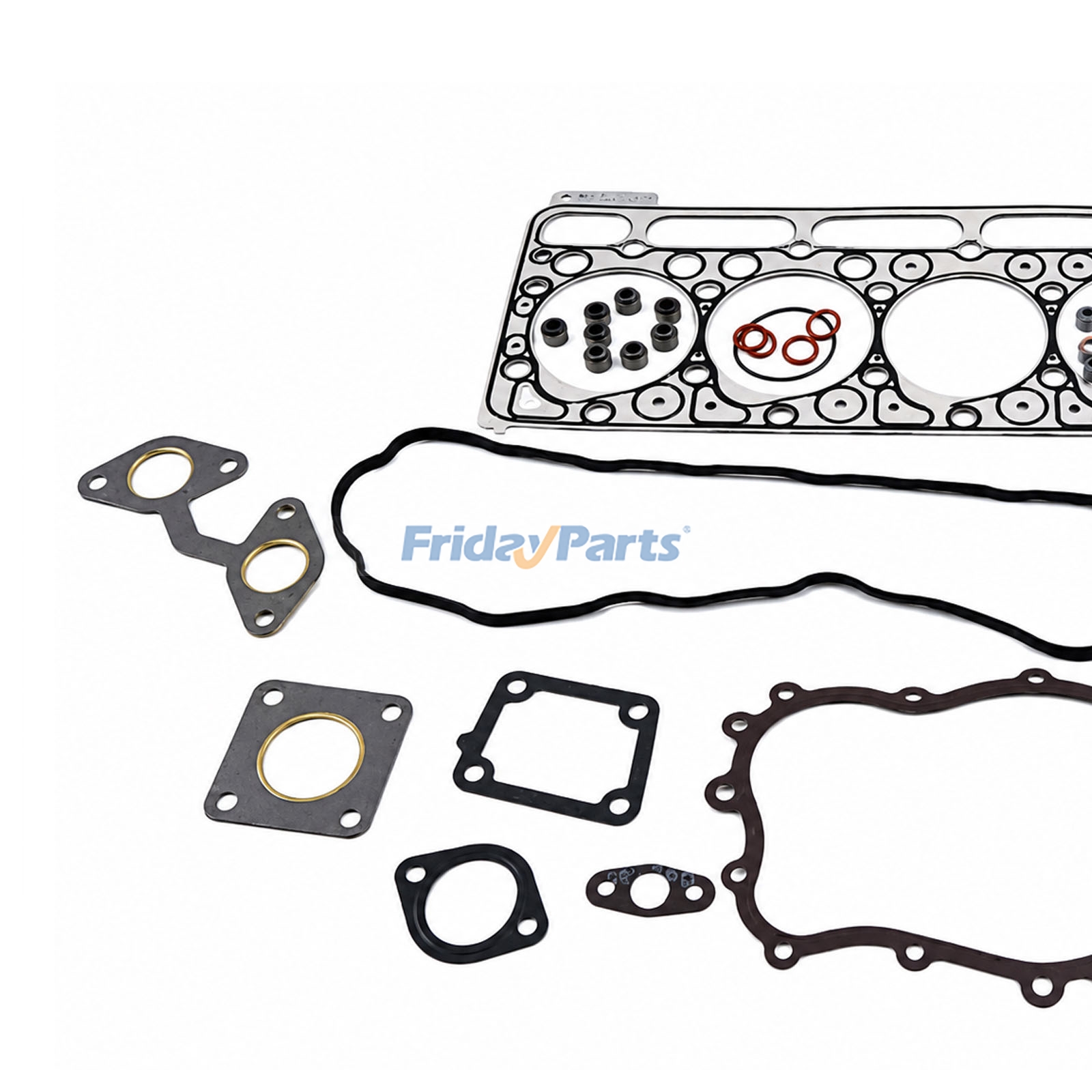 Oberer Dichtungssatz 1G975-99350 1G975-99352 für Kubota-Motoren V2203 V2403 Traktoren L4200 L4200 L4300 L4310 L4610 L4200DT L4200GST L4200F L4300DTfür Für BOBCAT,Für KUBOTA