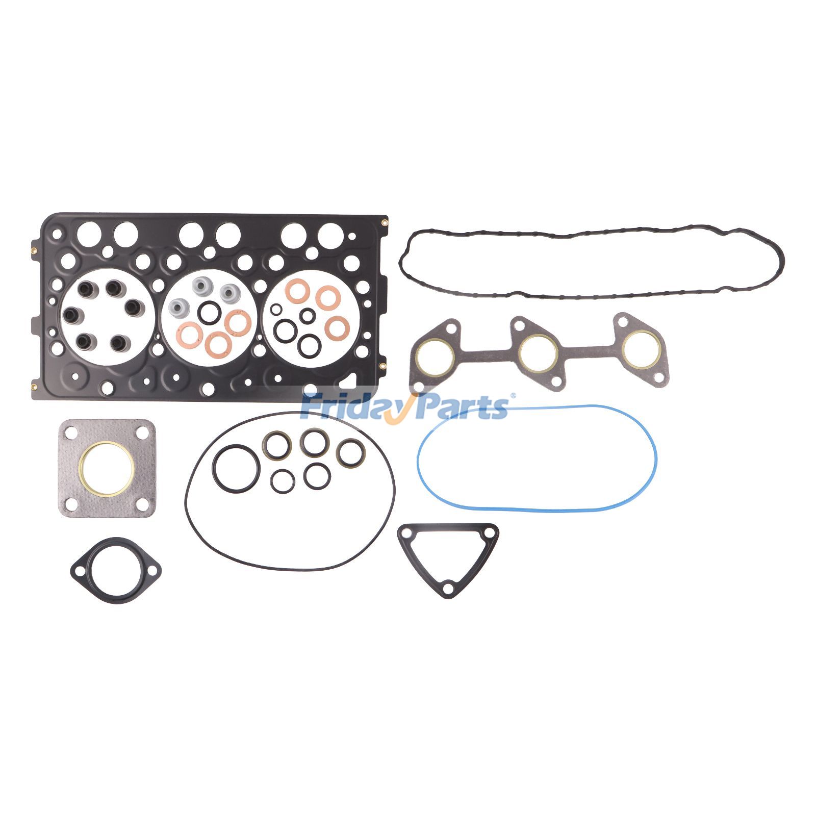 Kit de juntas superiores 1J093-99350 1G004-99353 para motor Kubota D782, cortacésped ZD1011, ZD221, G21HD, tractor GR2100 y GR2110 Para KUBOTA