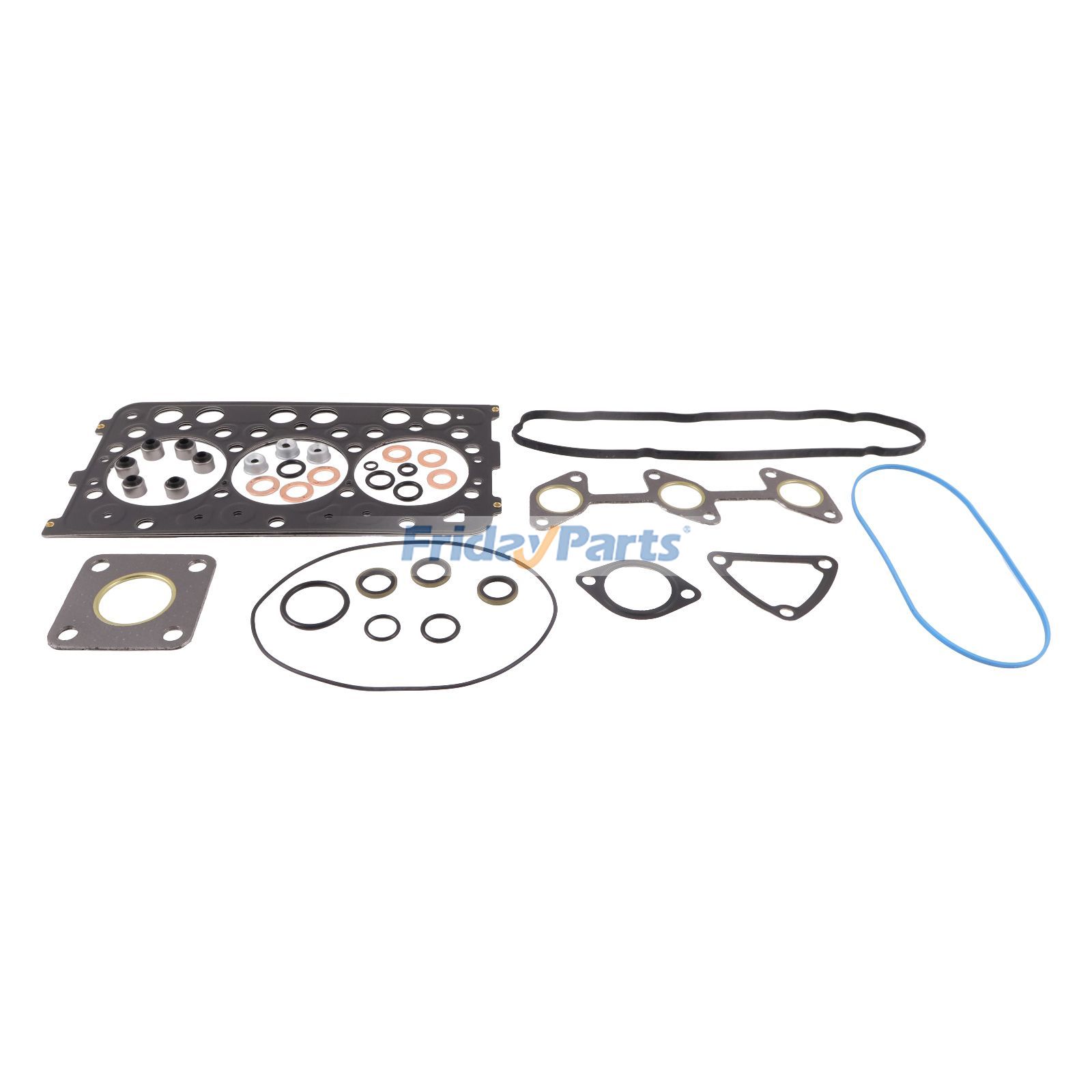 Kit de juntas superiores 1J093-99350 1G004-99353 para motor Kubota D782, cortacésped ZD1011, ZD221, G21HD, tractor GR2100 y GR2110 para Motor,Cortacésped,Tractor Para KUBOTA FridayParts