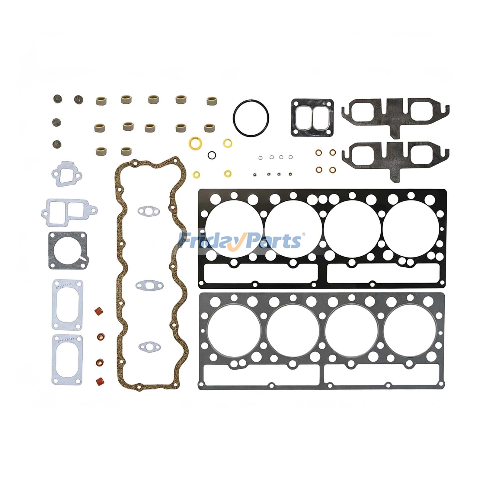 Upper Gasket Kit 8T-1606 for Caterpillar CAT Engine 3304 3304B Excavator 215B 219 225B 229 E240 Skidder 515 518 518C 525 Loader G936 930 936 950E