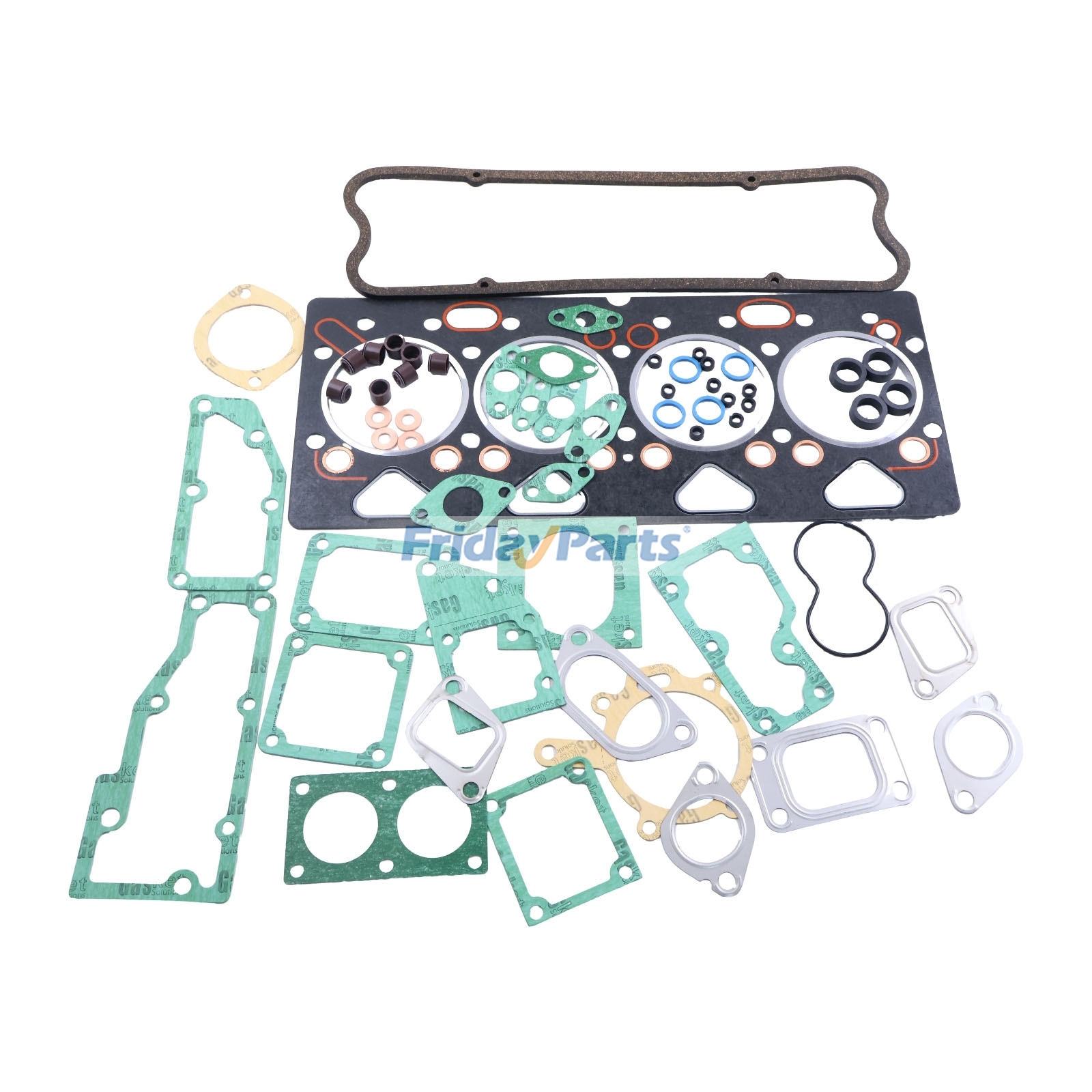 Upper Gasket Kit for Compactor,Engine,Loader,Telehandler,Tractor