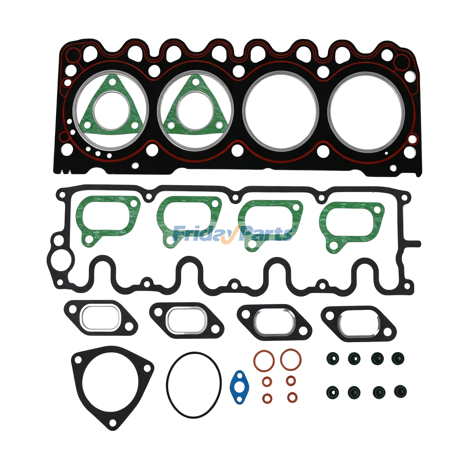 Upper Gasket Set 02931141 02931741 for Deutz Engine F4M1011 F4M2011 F4L2011 BF4L1011F BF4L2011 D4L2011 TCD2011L4