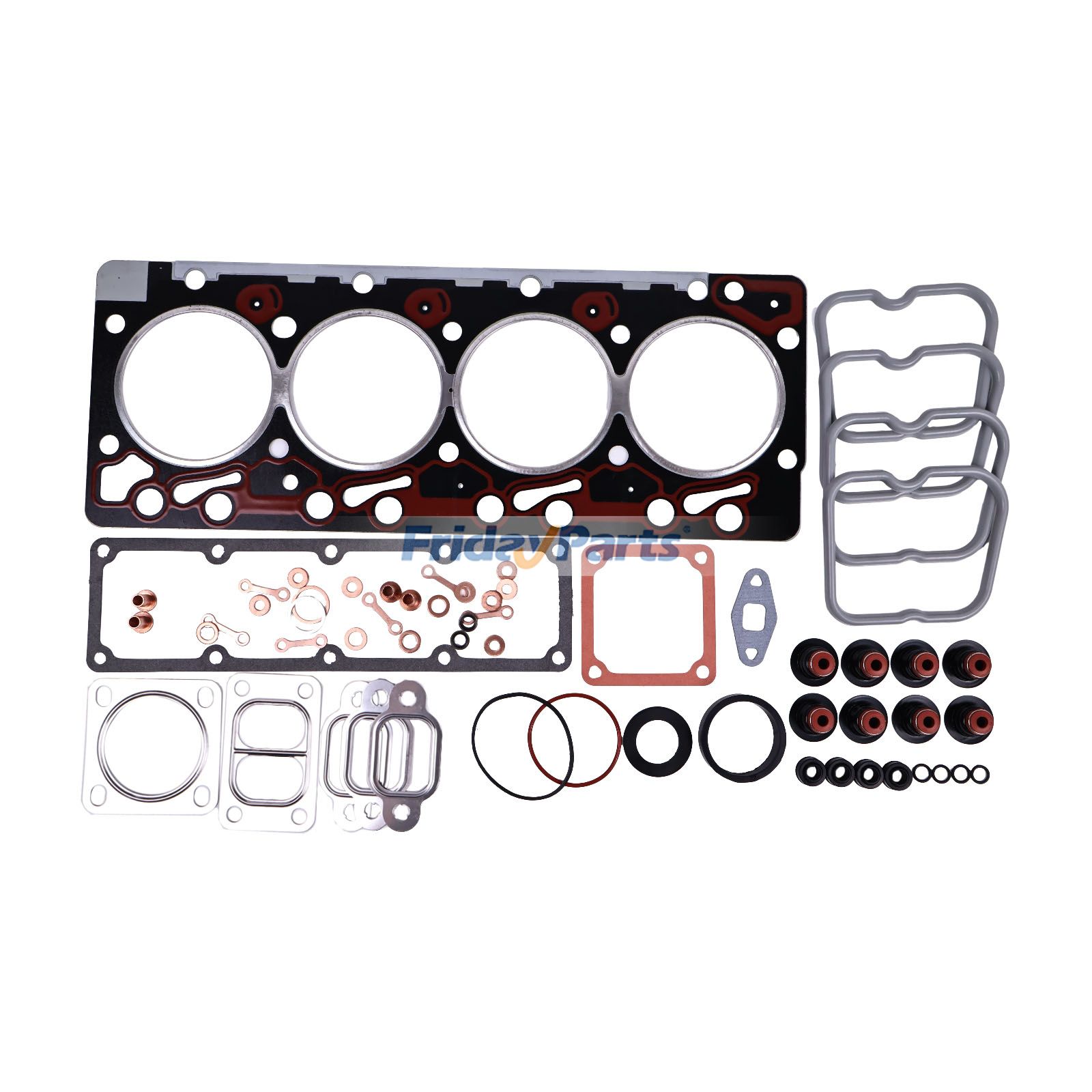 Upper Gasket Set 4089648 3804896 3802240 3802361 for Cummins Engine 4B 4B3.9 4BT 4BTA