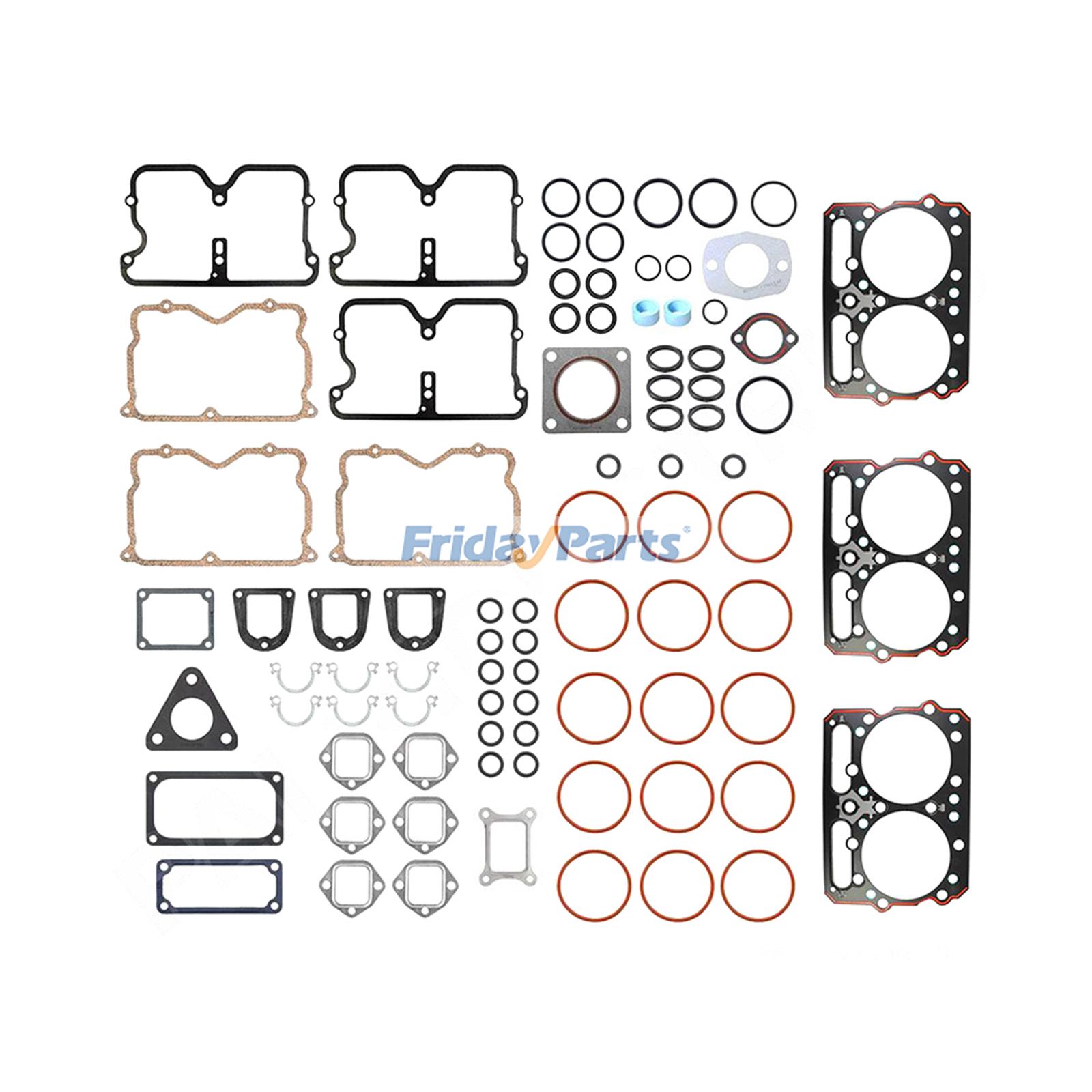 Juego de juntas superiores 4024945 para motor Cummins NT855, NT495, NT743 y NTA855