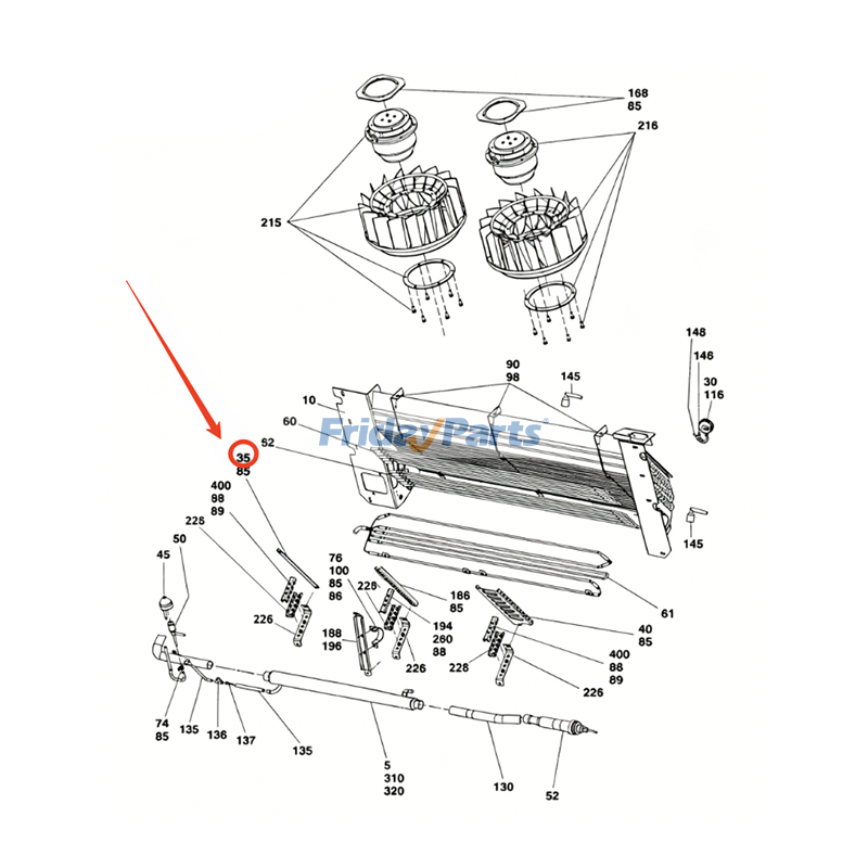 Bracket for Transport Refrigeration