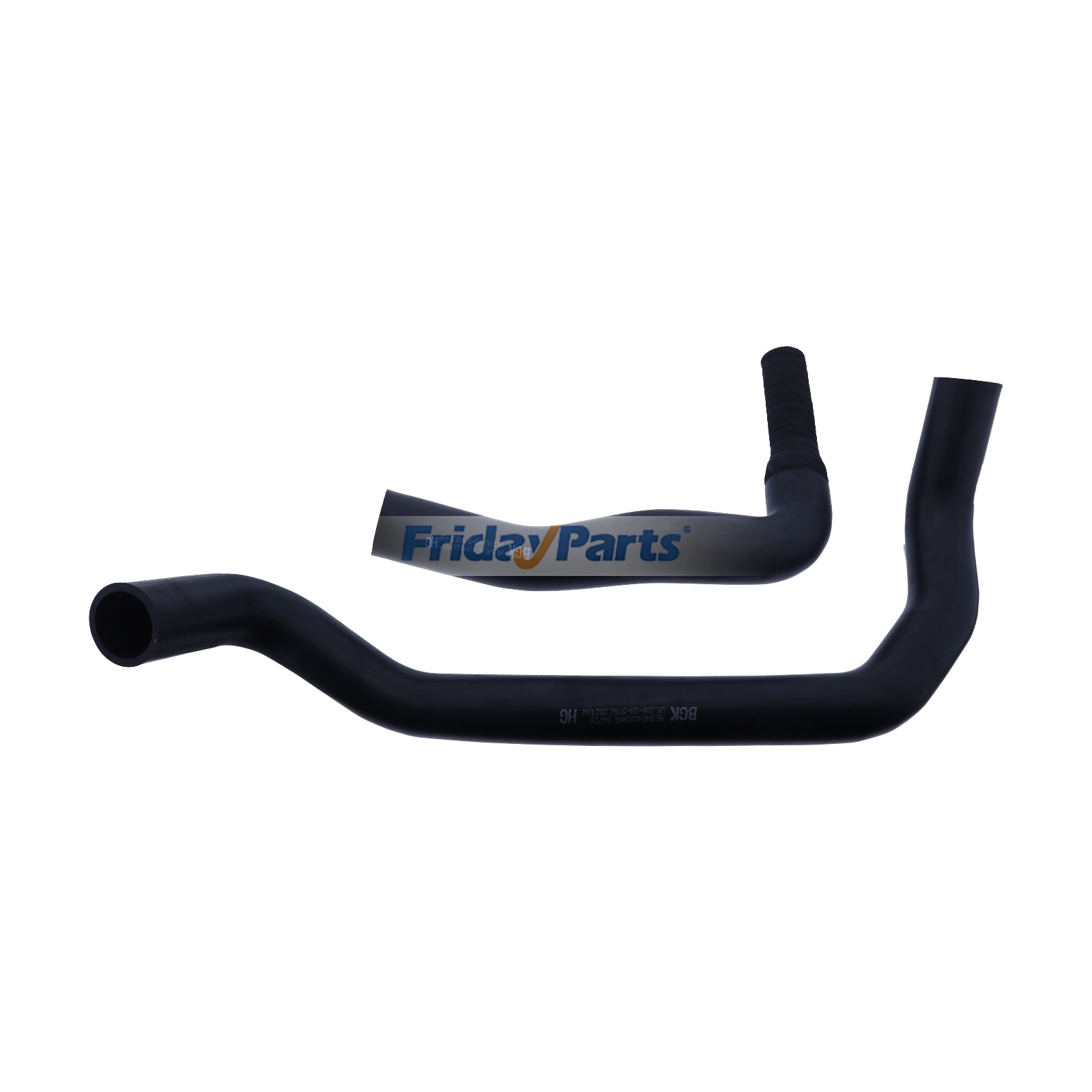 Tuyau de radiateur supérieur et inférieur Pour KOMATSU