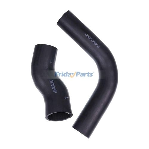 R128455 Upper Lower Radiator Hose Kit D124950 D124951 for CASE Skid Steer ...