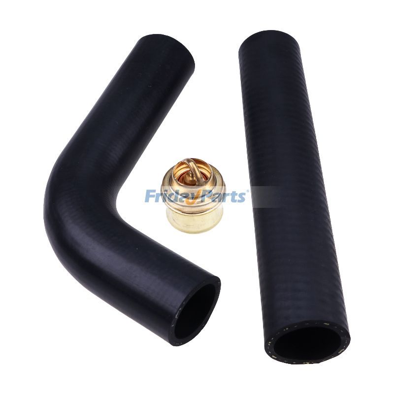 Upper & Lower Radiator Hose Thermostat Kit 2N8260 312588 B2NN8575A for Ford New Holland Tractor 9N 8N 2N