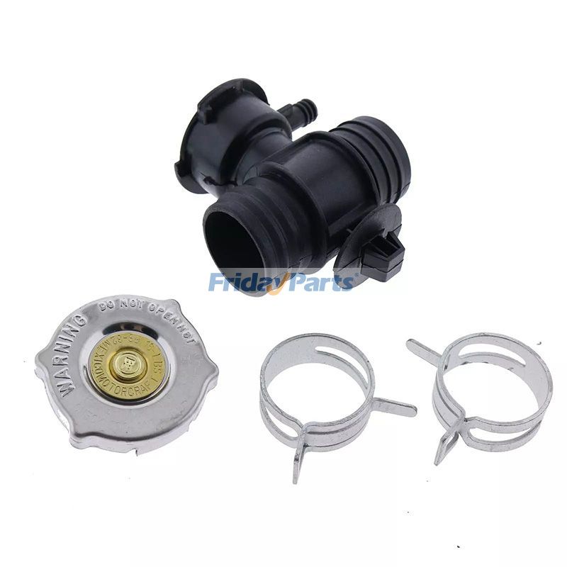 FridayParts Oberer Kühlerschlauchsatz