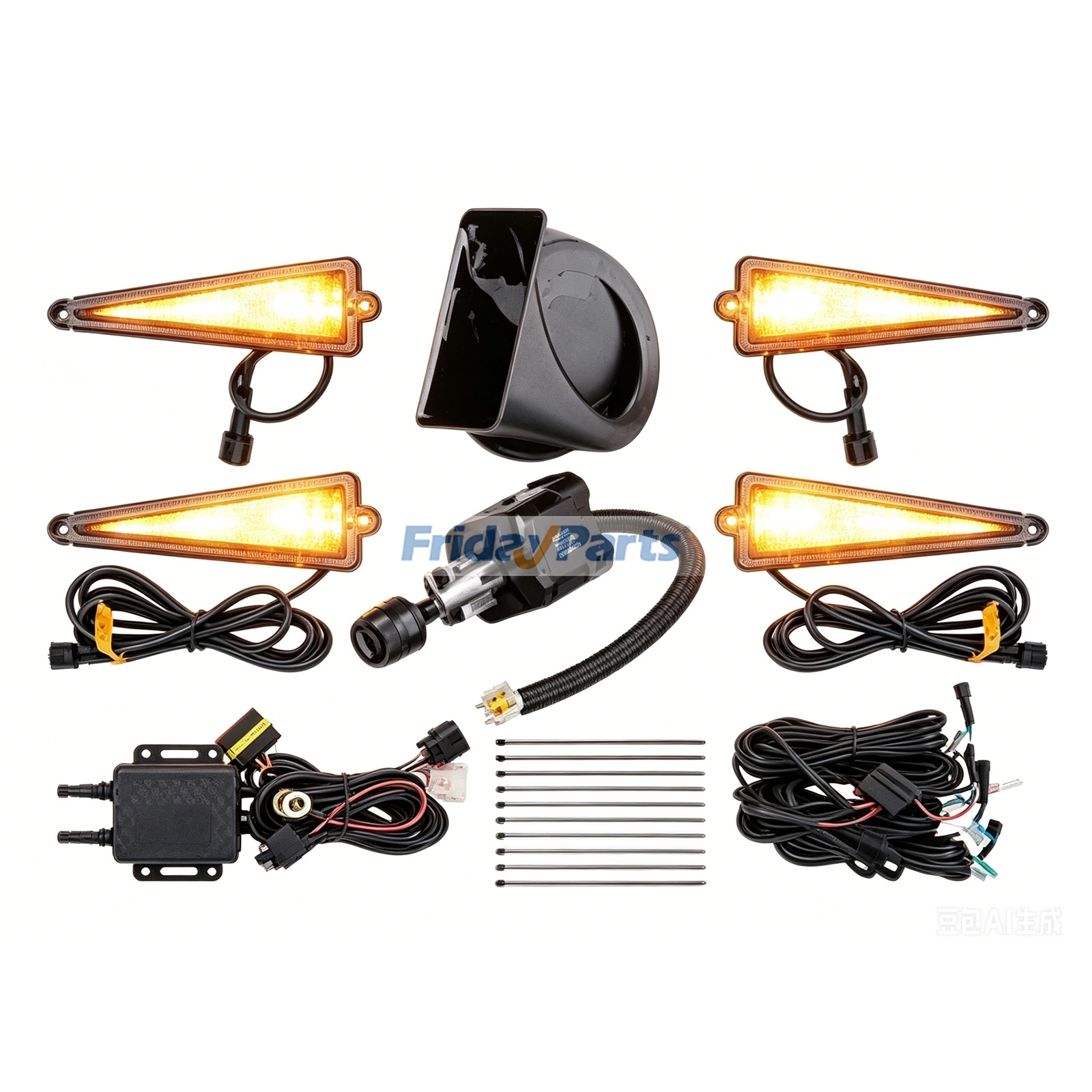 Kit de intermitentes UTV para Polaris RZR Ranger Honda Pioneer Can-Am Maverick X3 CFMOTO Talon Kawasaki Teryx Mule