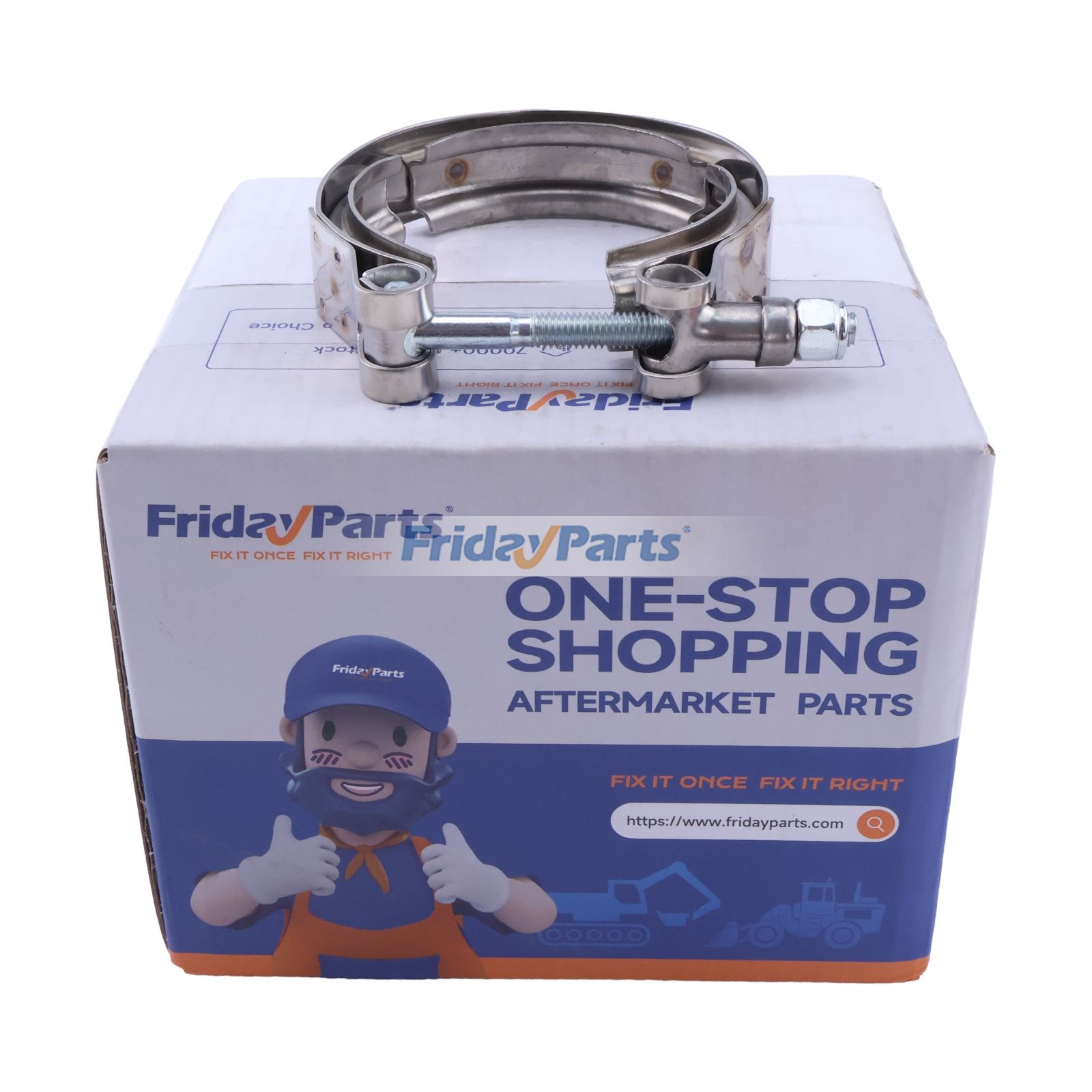 ボルボエンジンD12用Vバンドクランプ20504408