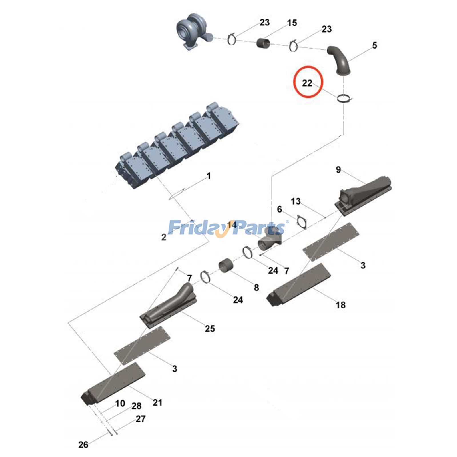 Engine V Band Clamp