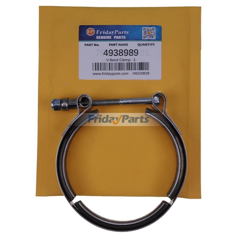 V Band Clamp 4938989 for Cummins Engine 6CT 6LT