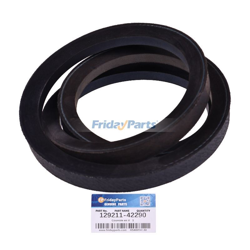 V Belt 129211-42290 for Kobelco SK20SR-3 SK45SR-2 SD40SR SK40SR SK27SR-3 Excavator