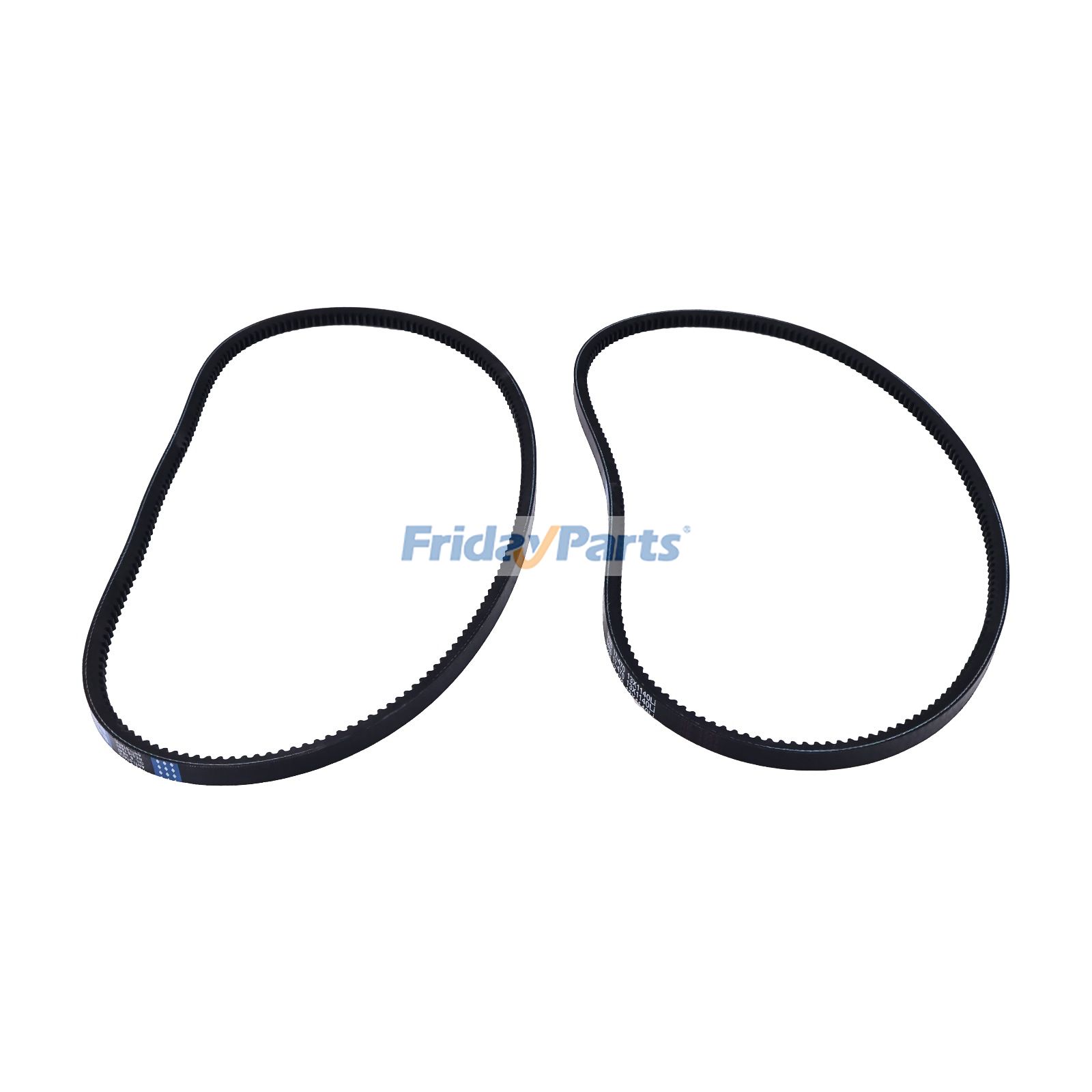 2 Pieces V Belt 2614B643 2614B543 for Perkins Engine 1103C-33 1104A-44 1104C-44T 1104C-E44 1104D-44 1104D-E44T