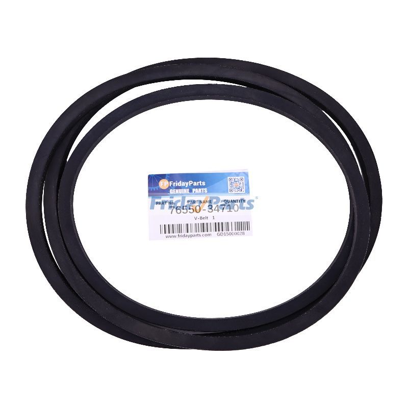 V-Belt 76550-34710 for Kubota Mower RC72-25 RC72-28 RC72-29 RC72-36 RC72-F24 RC72-F20 Tractor L2250 L2850