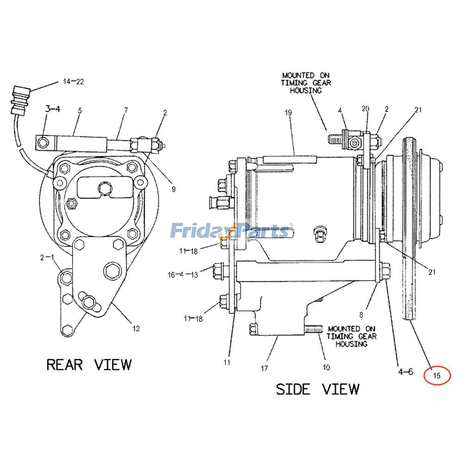 Courroie trapézoïdale pour Compacteur,Bulldozer,Moteur,Pelle,Chargeur,Niveleuse Pour CAT,Pour AUTRE MARQUE
