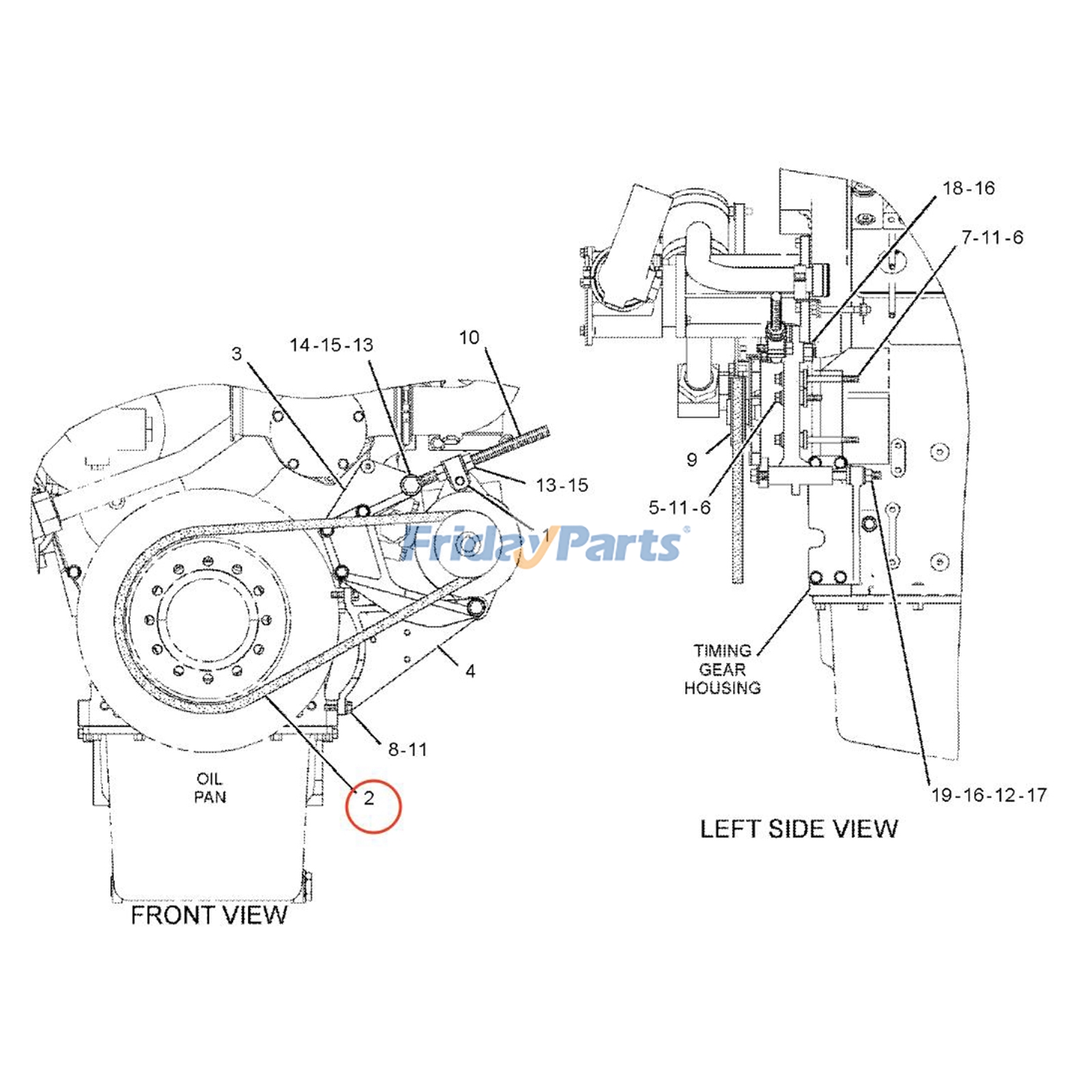 V-Belt for Engine,Other Construction Equipment
