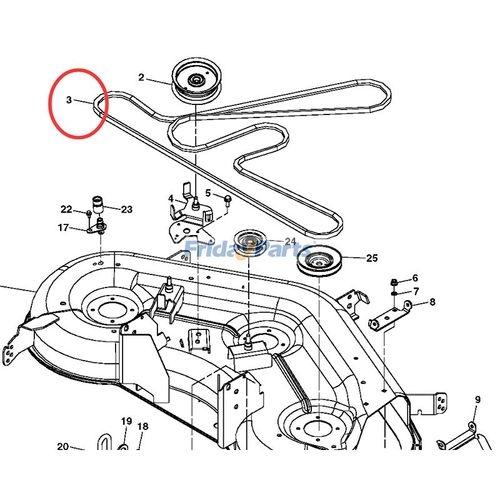 Mower Deck Belt Diagram John Deere E140 Riding Mower John Deere