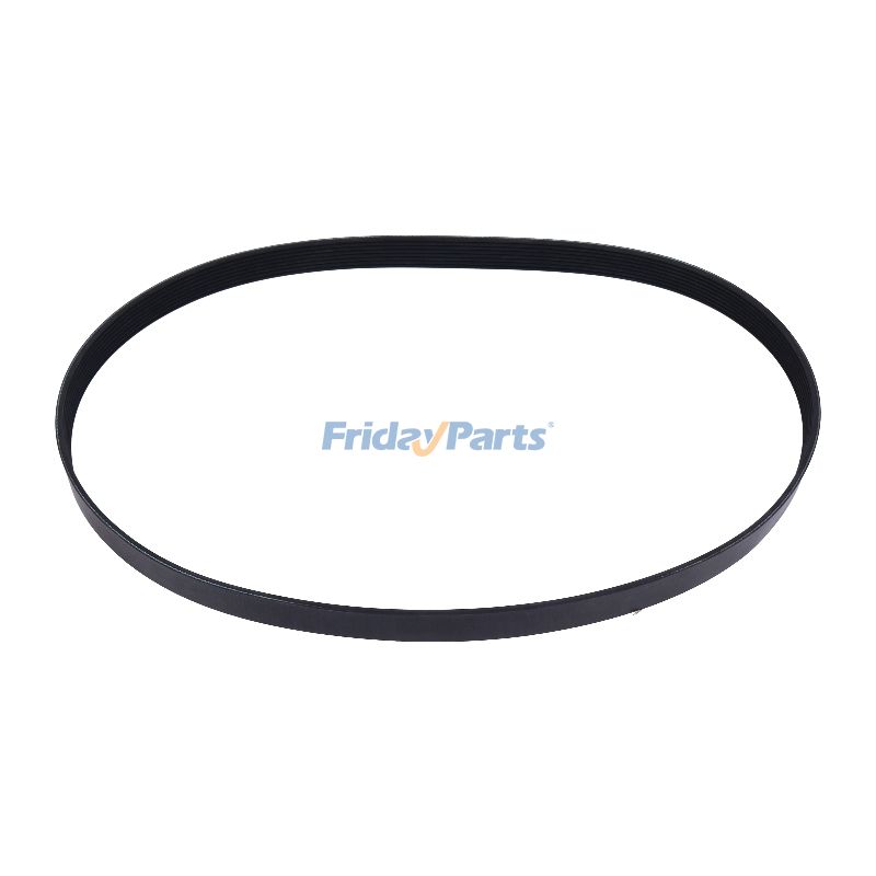 Courroie trapézoïdale J911587 8PK1365 pour moteur Iveco/FPT F4BE0484C D601, CASE JX1070U, JX1085C, JX1095C, tracteur New Holland T4.75F, T4.95V, T4020V, T5060 et T4050N