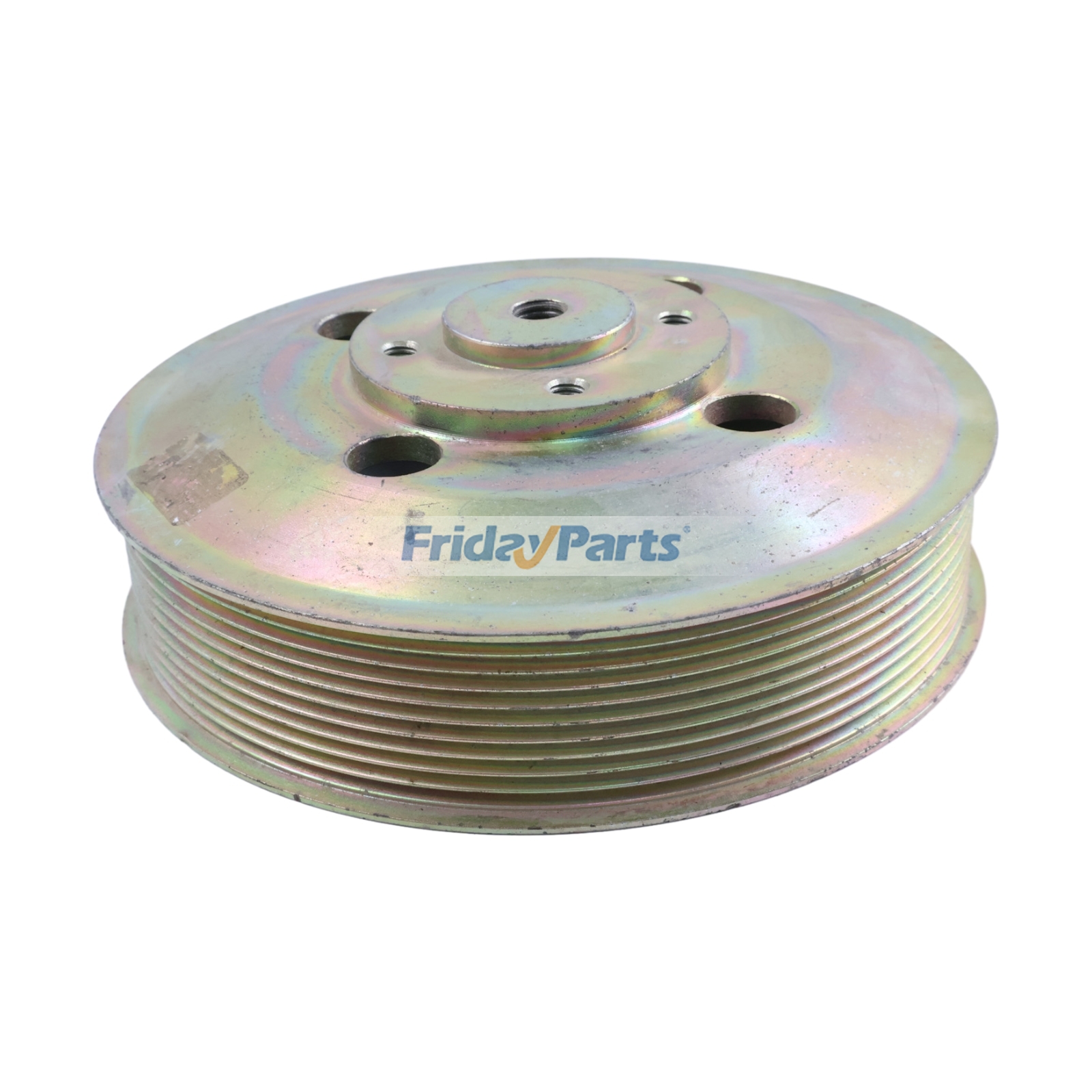 V-Belt Pulley VOE 20800016 for Volvo Engine D6D D7D Backhoe Loader BL60 BL60B BL61 BL61B BL70 BL70B BL71 BL71B PT220