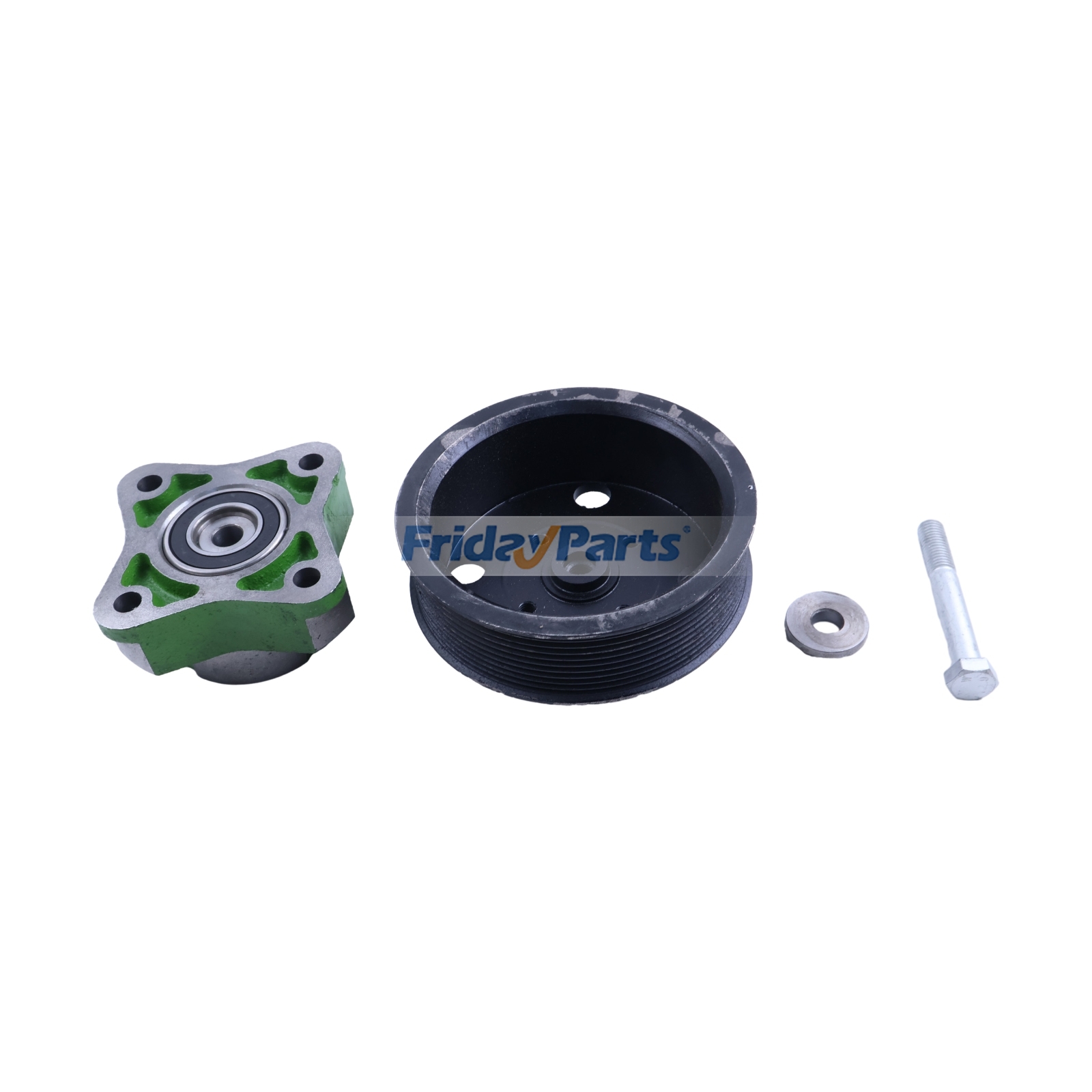 V-Belt Pulley VOE 20800016 for Volvo Engine D6D D7D Backhoe Loader BL60 BL60B BL61 BL61B BL70 BL70B BL71 BL71B PT220