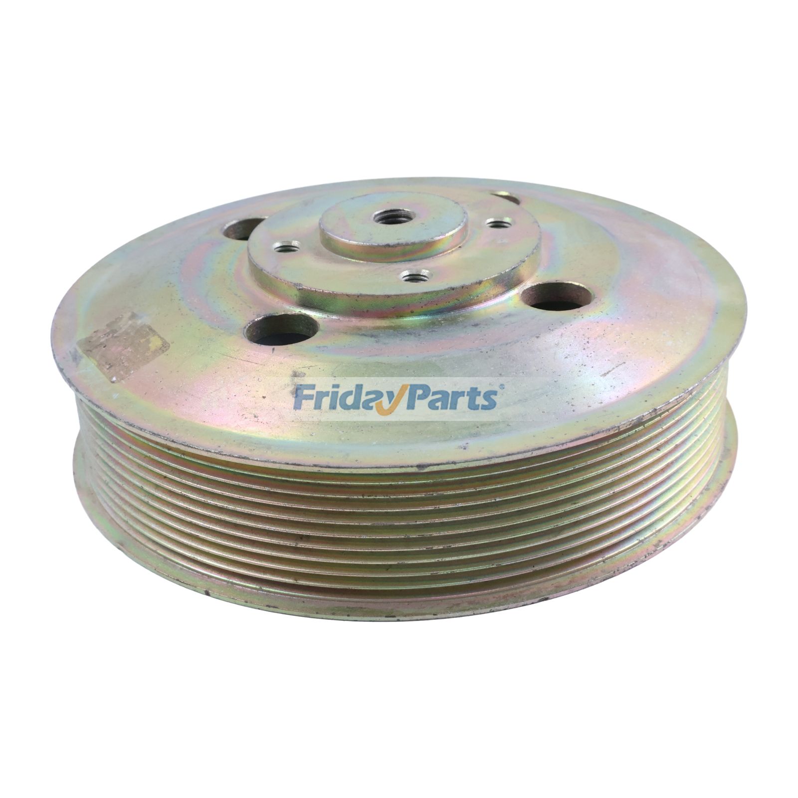 Polea de correa trapezoidal VOE20800016 para motor Volvo D6D D7D, excavadora EC210B EC240B EC290B