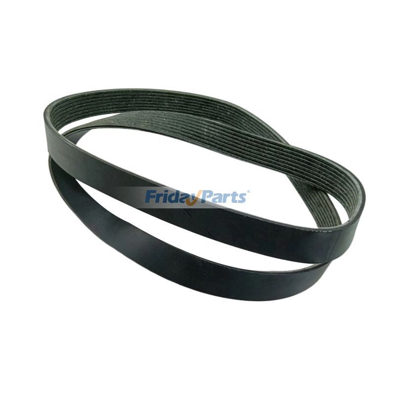 V Belt T240080 for John Deere Engine 6125 6090 12.5L Backhoe