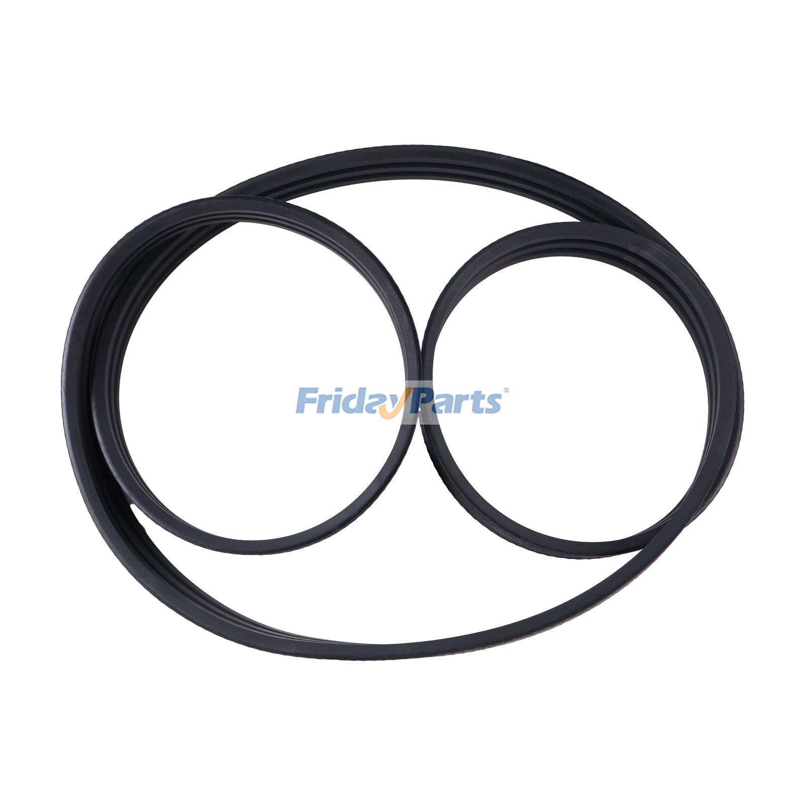 Correa trapezoidal HXE73027 para motores John Deere 6068 6090 Cosechadora T550 T560 T660 T670 W540 W550 W650 W660 de FridayParts