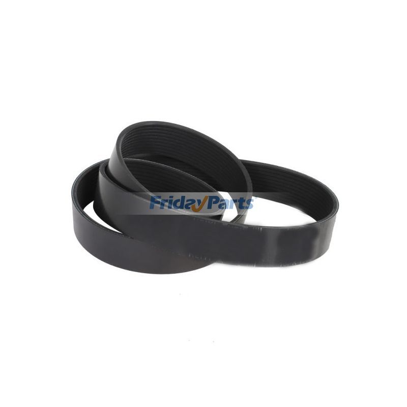 V-Ribbed belt 10PK1735 VOE15083190 for Volvo Excavator EC340D EC380D EC380DHR EC480D EC480DHR