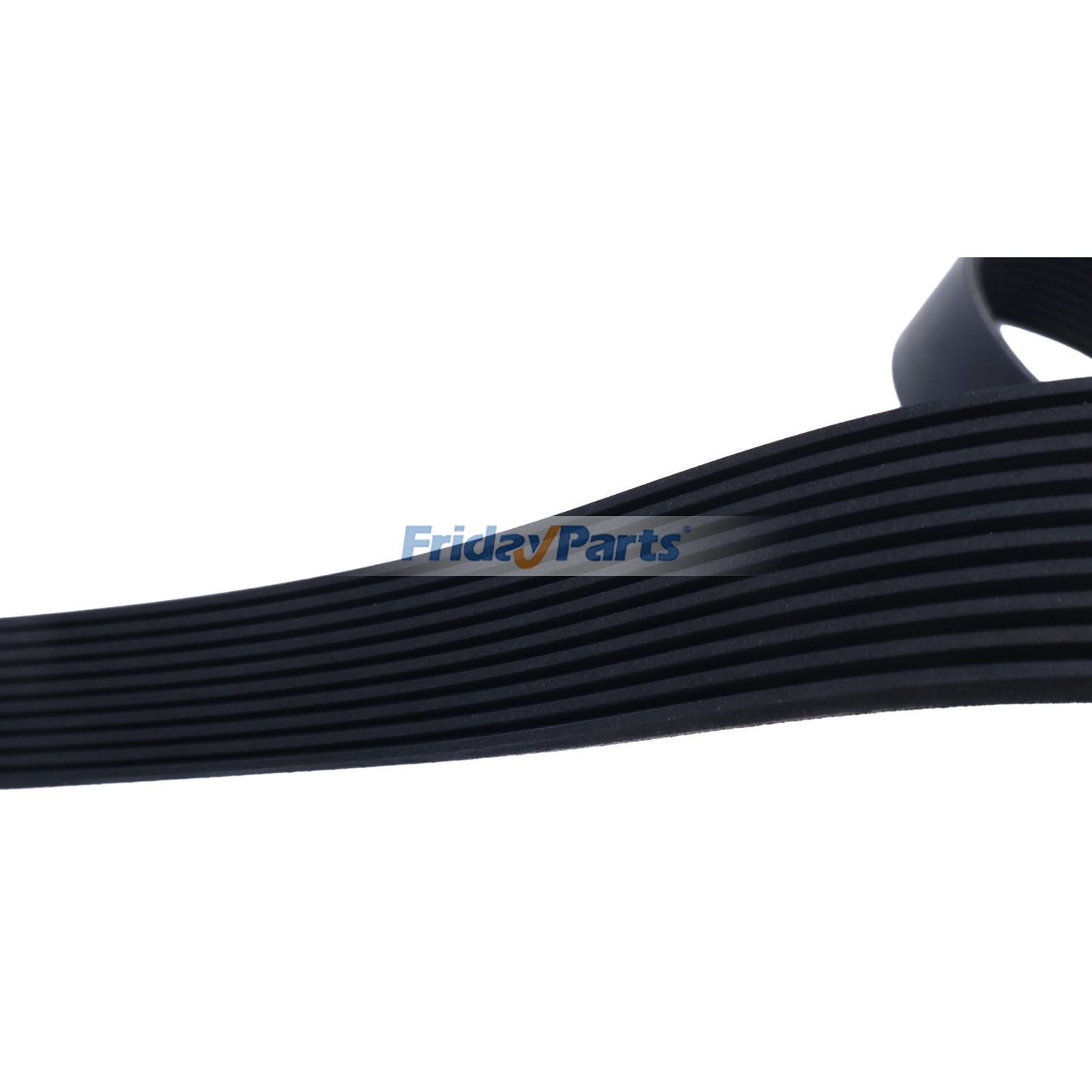 Ceinture côtelée en V 