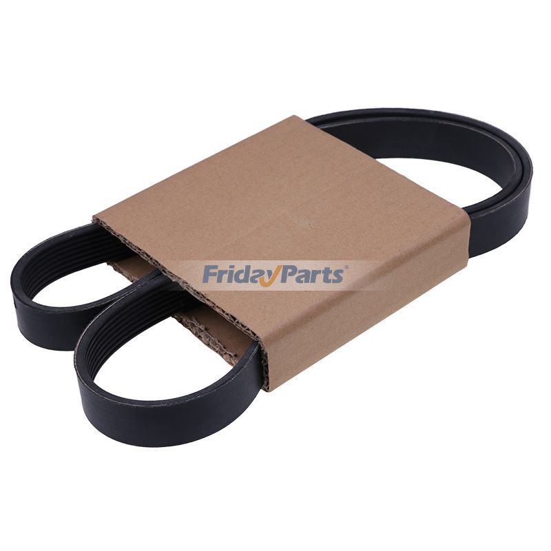 V-Ribbed Belt 3288856 3925953 3921603 for Cummins Engine ISB 4B3.9 6B5.9 ISB3.9 Hyundai Excavator R250LC7 R250LC-7