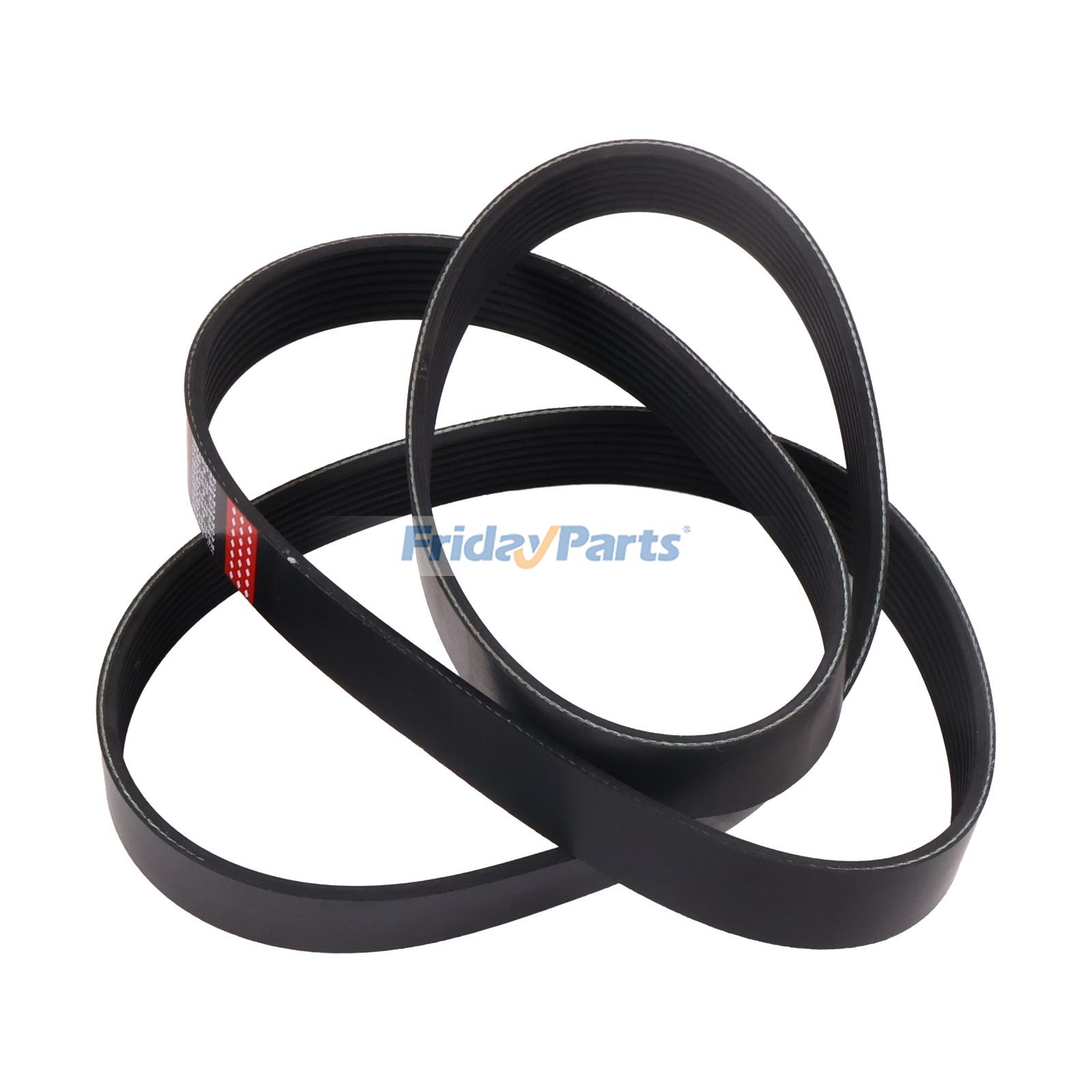 Courroie trapézoïdale à nervures Pour CAT