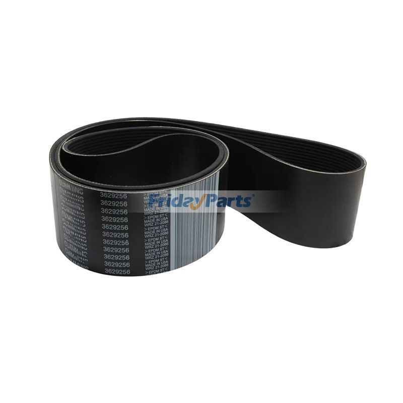 V Ribbed Belt 3629256 for Cummins KTA50 K50 KTA50-G3 G50 K50-DPM Engine
