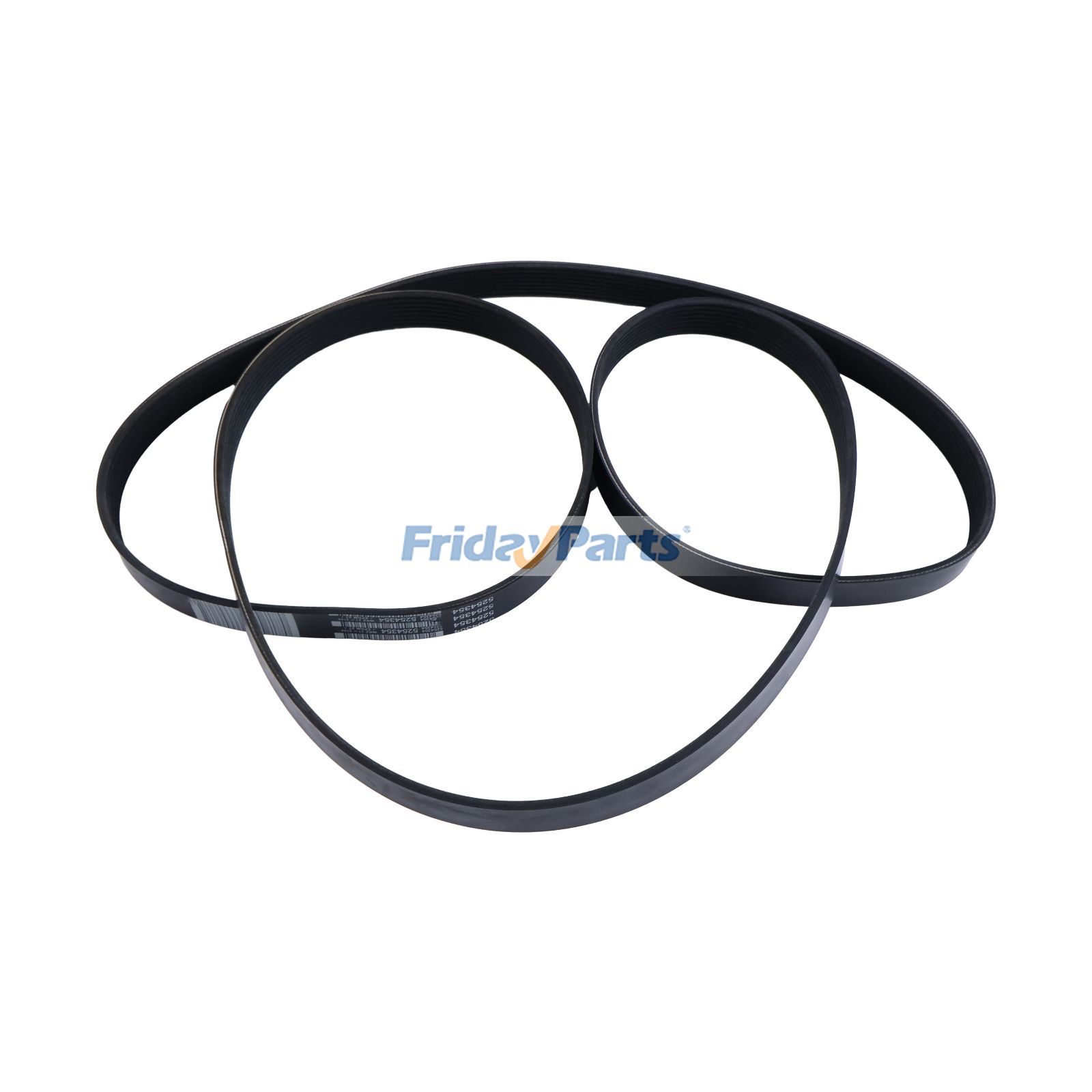 Correa trapezoidal 5254354 8PK2609 para motor Cummins ISF2.8 ISF3.8 QSF2.8 Barredora Broce Serie 350 Para OTRA MARCA