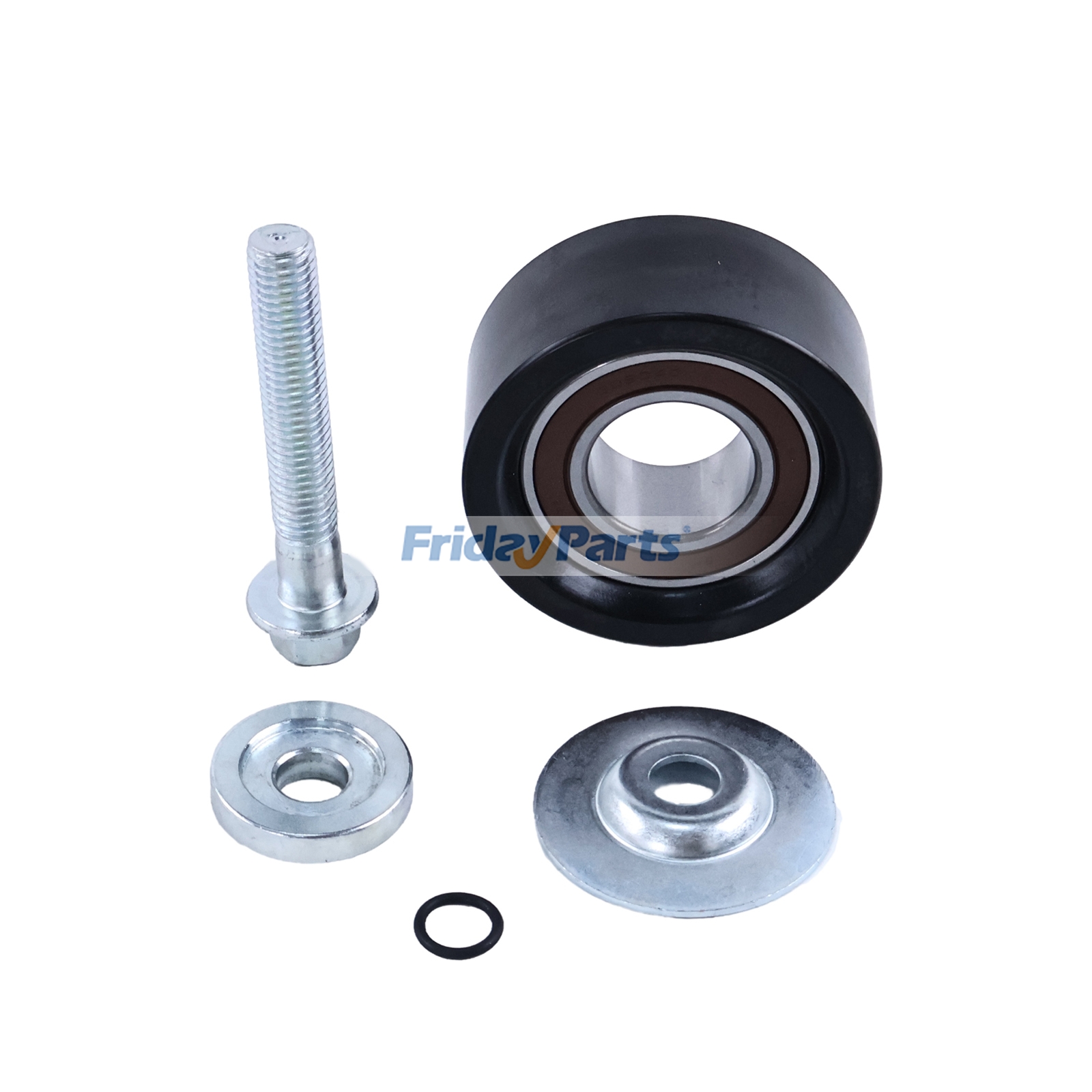 Polea guía de desviación de correa acanalada en V A9062003370 A9062004470 para Mercedes-Benz Vario Kasten Kipper Pritsche Fahrgestell 1996-2013