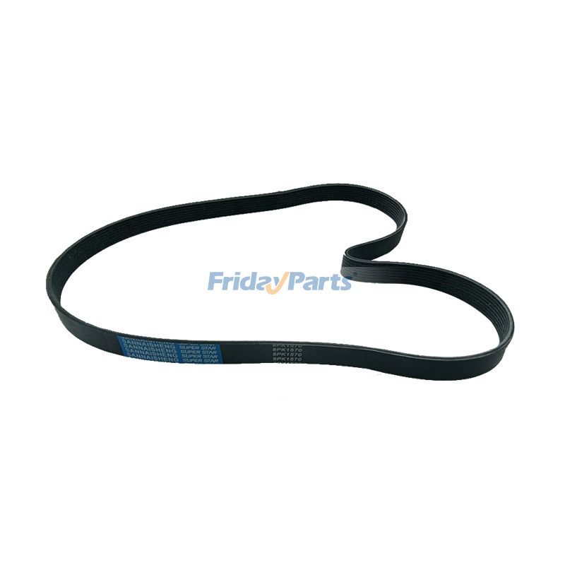 Correa trapezoidal R504963 R135681 para motores John Deere 3029 4039 4045 6068 Excavadora 200LC 230LC 250GLC 270LC de FridayParts