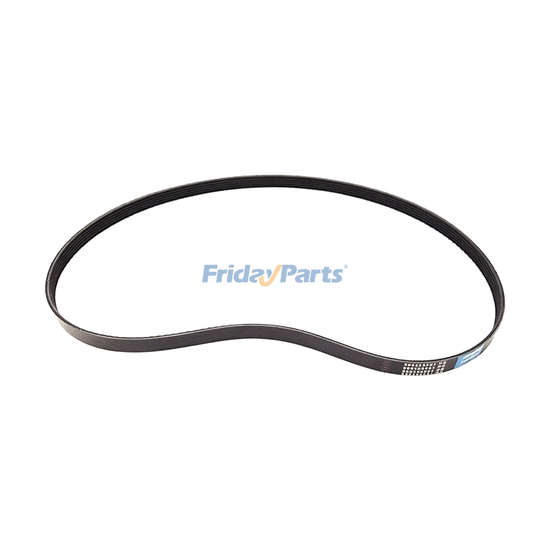 V-Ribbed Belt VOE17418262 for Volvo Articulated Dump Truck A25F A30F A25G A30G Premium Quality with 3-Year Warranty