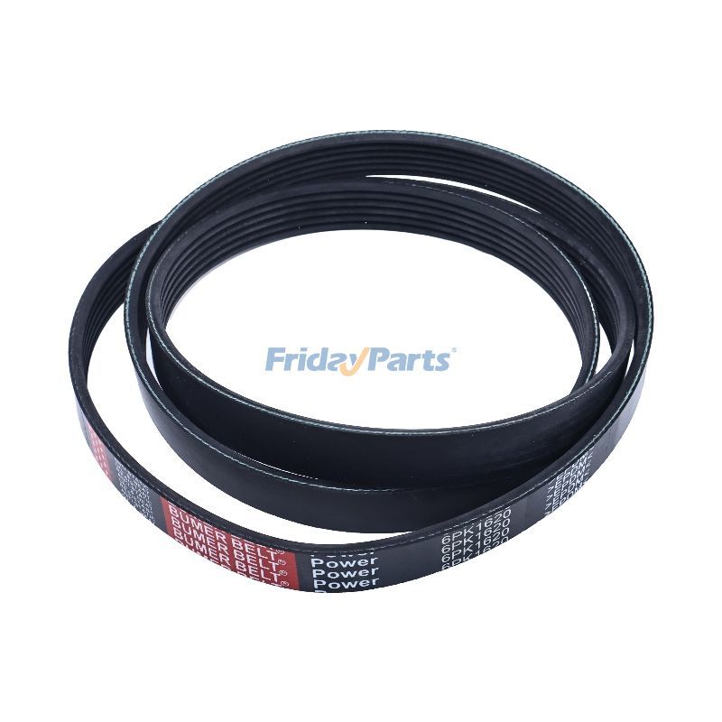 Correia trapezoidal estriada A/C 20457273 6PK1620 para motor