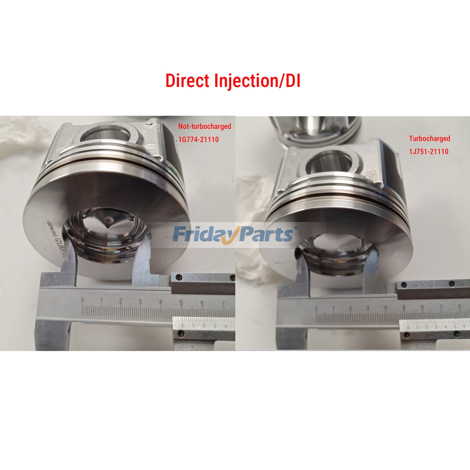 Kit de révision standard et de reconstruction et bielle 4 pièces avec vilebrequinpour Moteur,Pelle,Chargeur,Tracteur