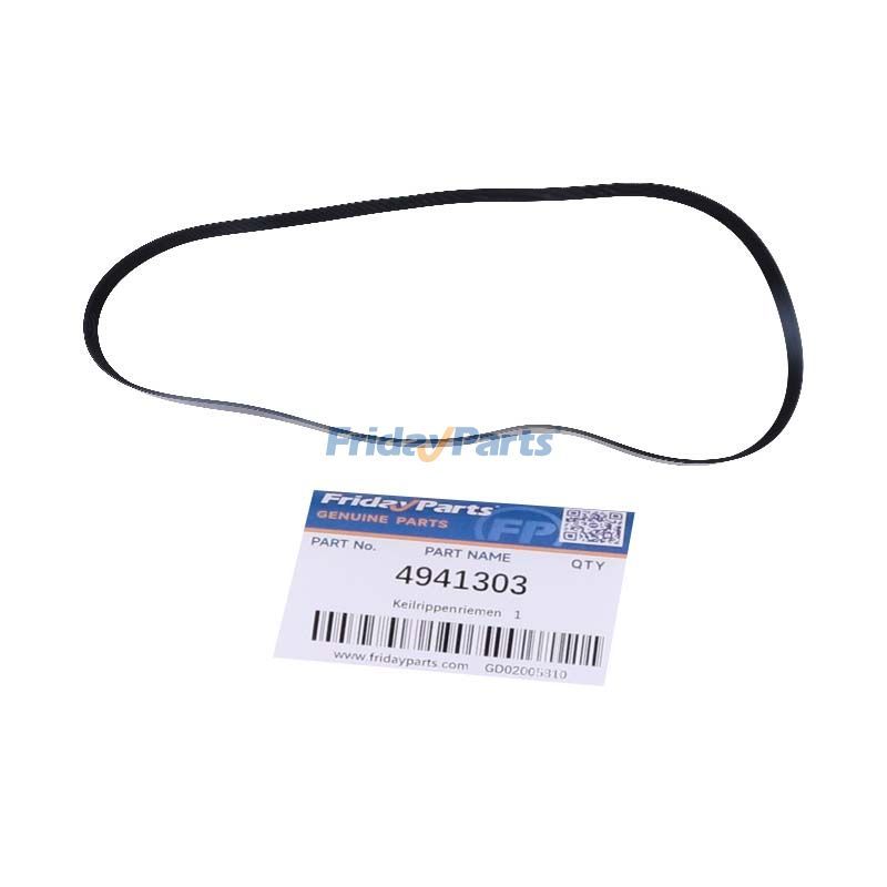 Correa trapezoidal acanalada 4941303 para motor Cummins 6B 6BT 6B5.9 6BTA5.9