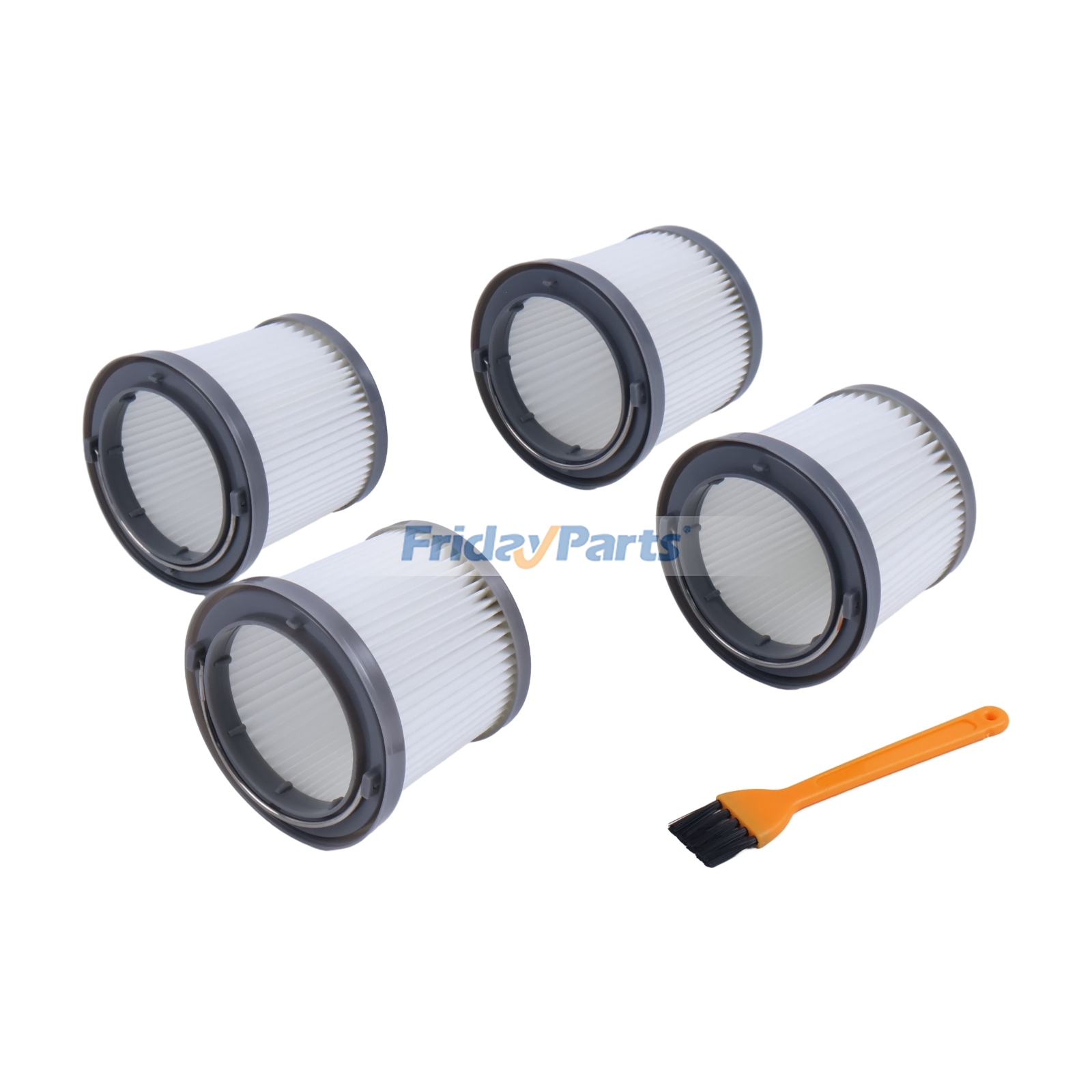 Lot de 4 filtres pour aspirateur Black & Decker (référence 90552433-03) compatibles avec les modèles PVF110, PHV1810, PHV1210 et BDH2000PL.