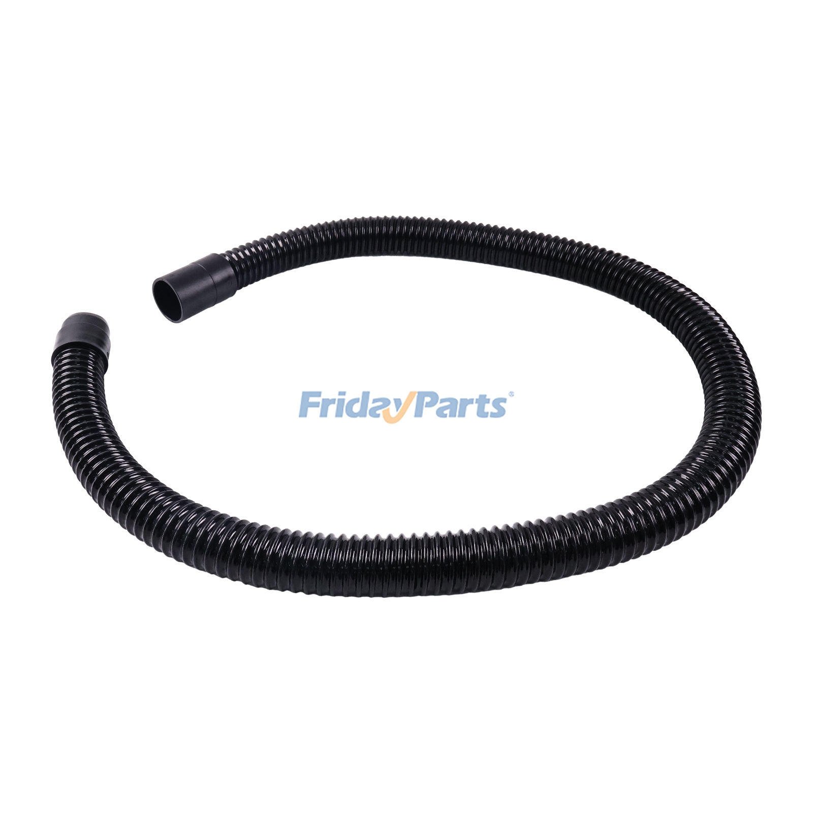 Manguera de goma para aspiradora 1068092 para fregadora-limpiadora Tennant Rider T16, 1,75" de diámetro interior x 73,6" de longitud. Para Tennant