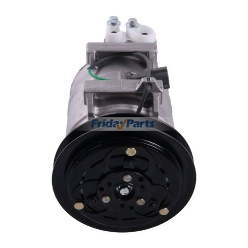 Valeo DKS-15D A/C Compressor 4621589 for Hitachi Excavator ZX110-3 Valeo DKS-15D A/C Compressor 4621589 for Hitachi Excavator ZX110-3