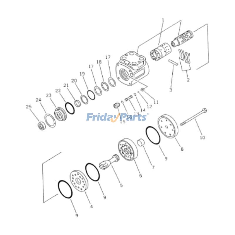 FridayParts Ventilbaugruppe